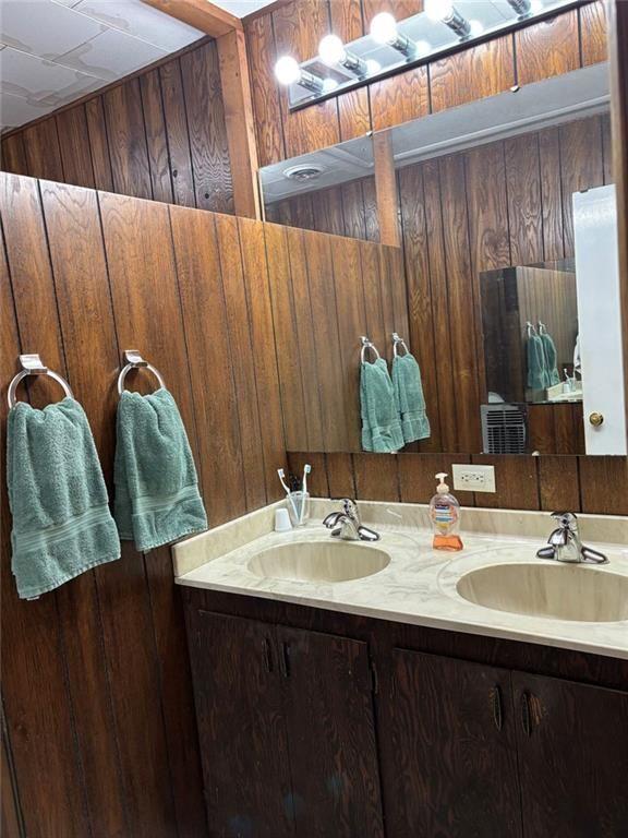 183 Barker Road Southwest Rome, GA 30165 - Photo 47 of 71 a bathroom with a sink and a mirror