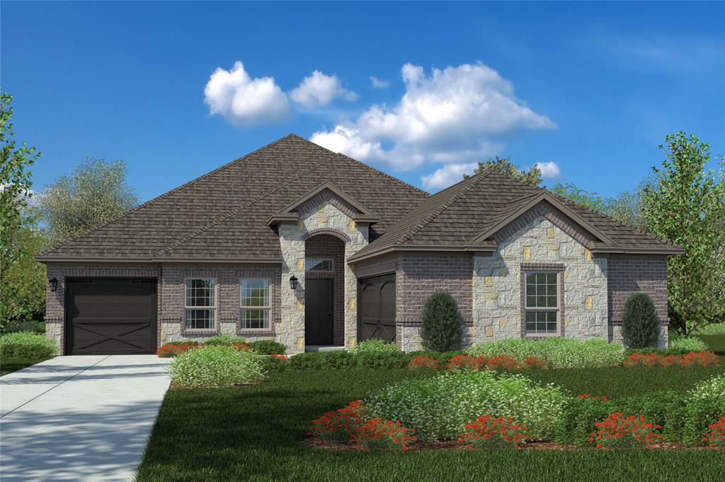 10614 Cherry Tree Way Grand Prairie, TX 76065 - Photo 1 of 1 a front view of a house with a yard