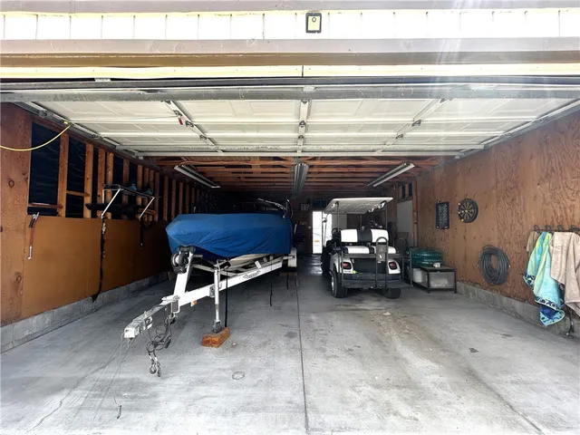 a view of car garage