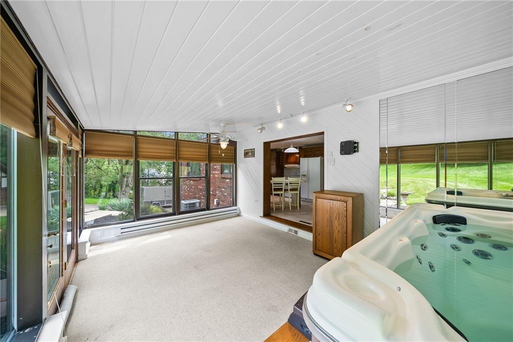 94 Ohare Road Canonsburg, PA 15317 - Photo 19 of 50 Your own private retreat! Relax and unwind year-round in the dedicated hot tub room.