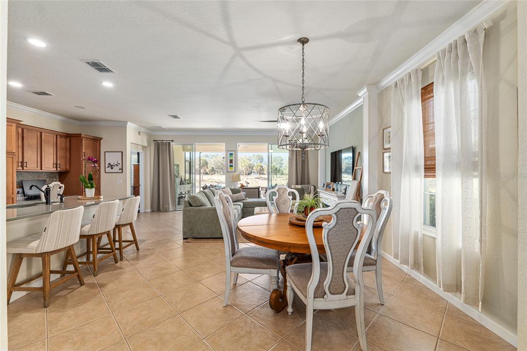 9595 Southwest 70th Loop Ocala, FL 34481 - Photo 23 of 100 a view of a dining room with furniture window and outside view