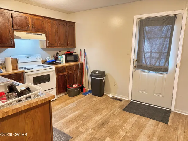 a room with storage and utility