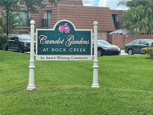 a view of a sign board