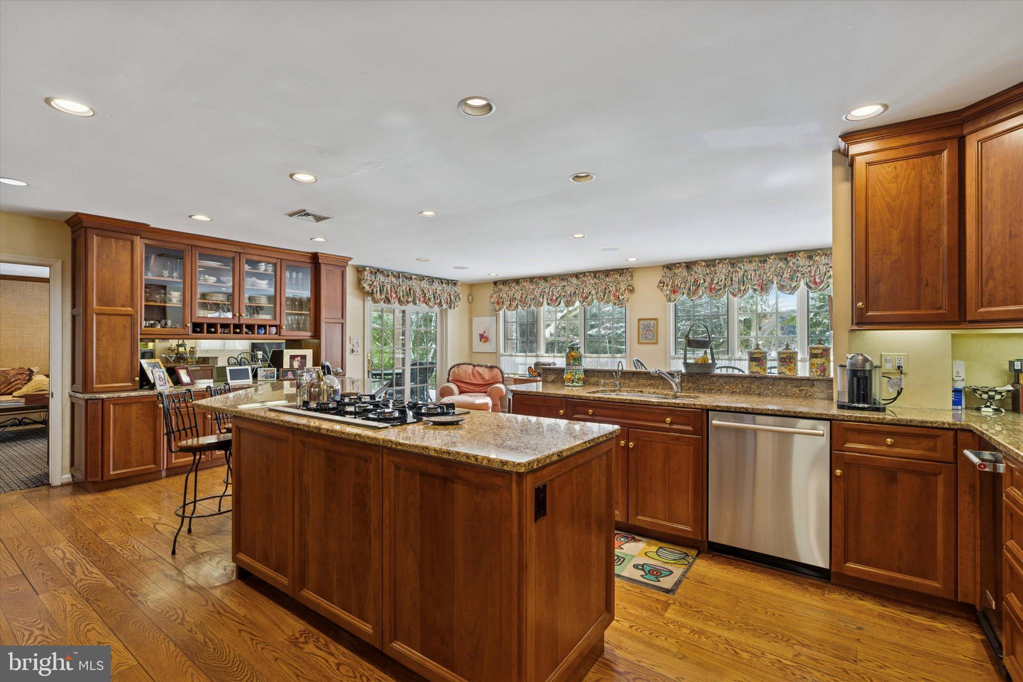 736 Woodleave Road Bryn Mawr, PA 19010 - Photo 16 of 44 a kitchen with sink a counter top space and appliances