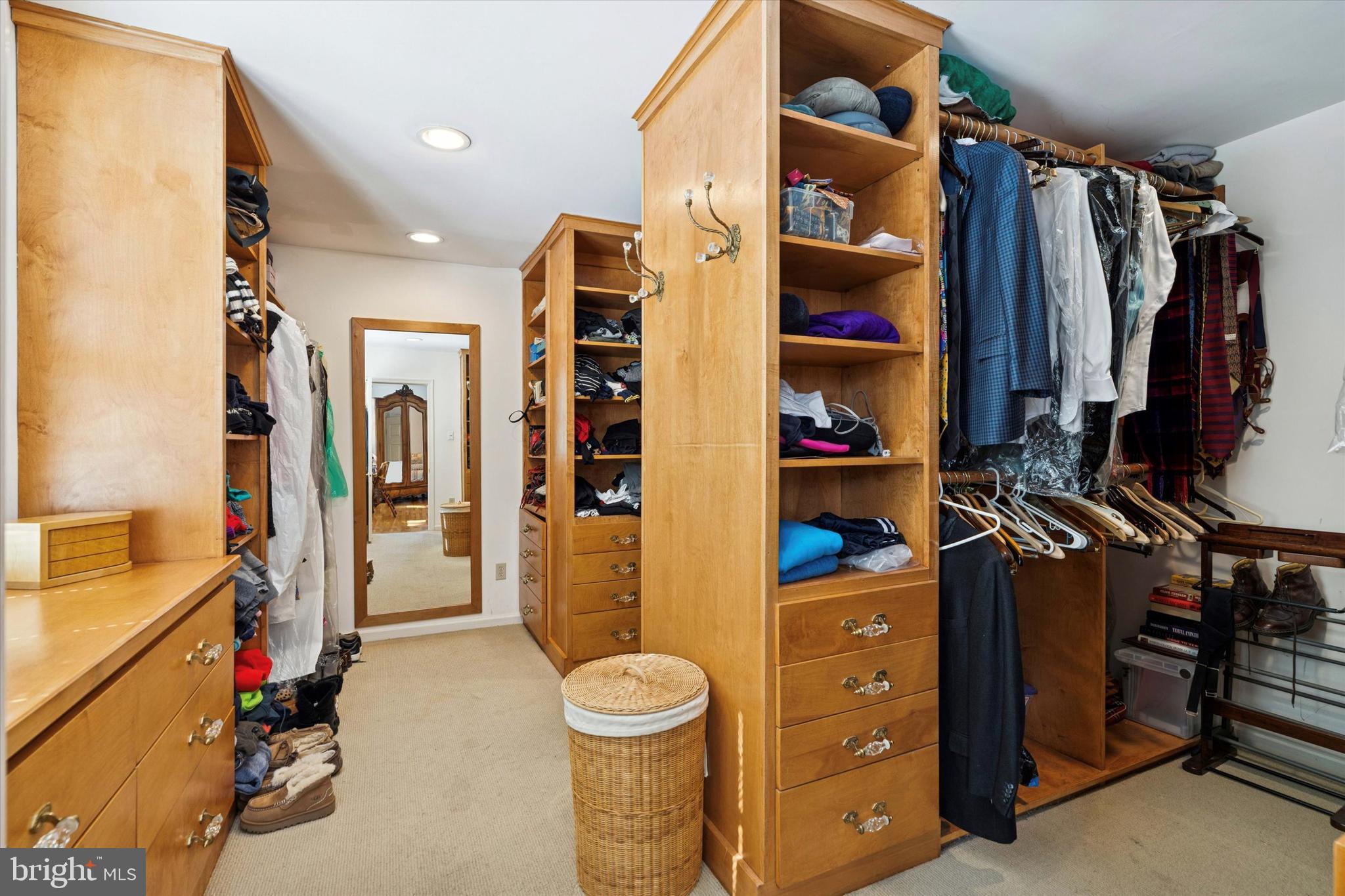 736 Woodleave Road Bryn Mawr, PA 19010 - Photo 25 of 44 a view of walk in closet with clothes and shoes