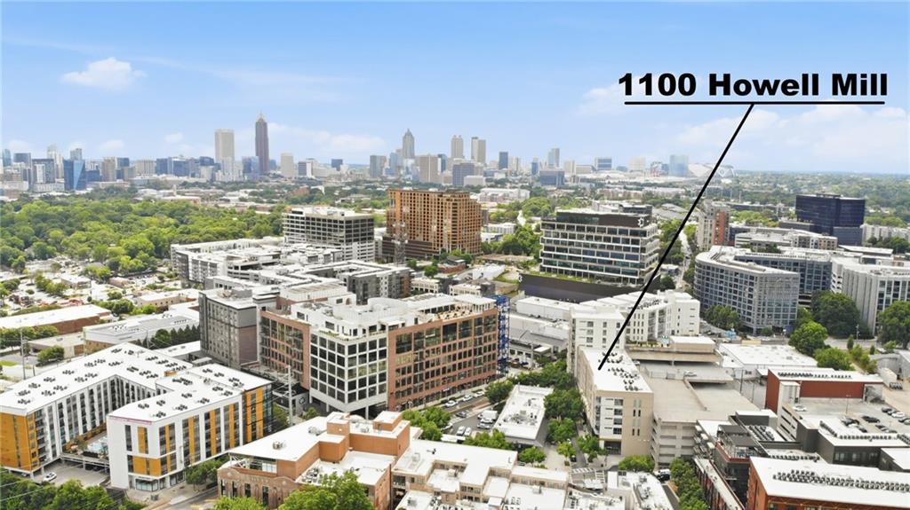 1100 Howell Mill Road Northwest, Unit 608 Atlanta, GA 30318 - Photo 34 of 37 a view of city