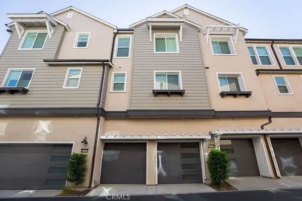 a view of a building with a large windows