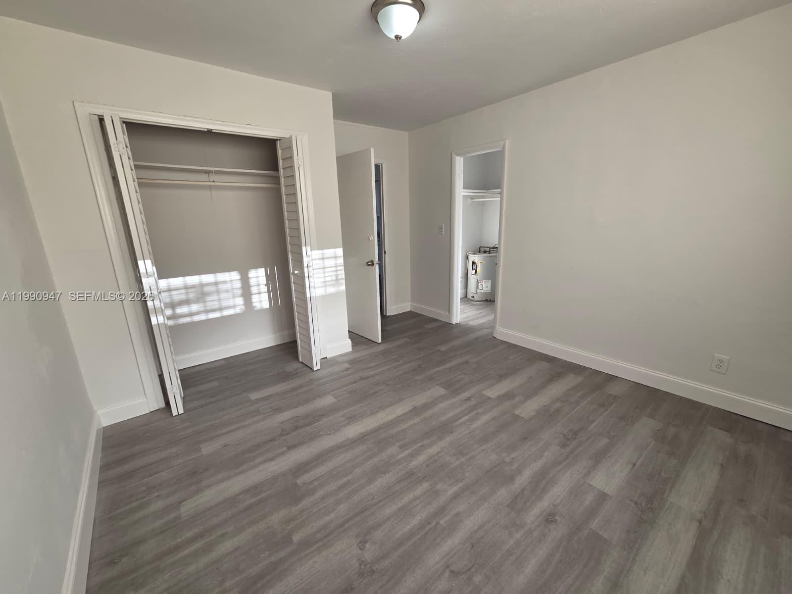 wooden floor in an empty room