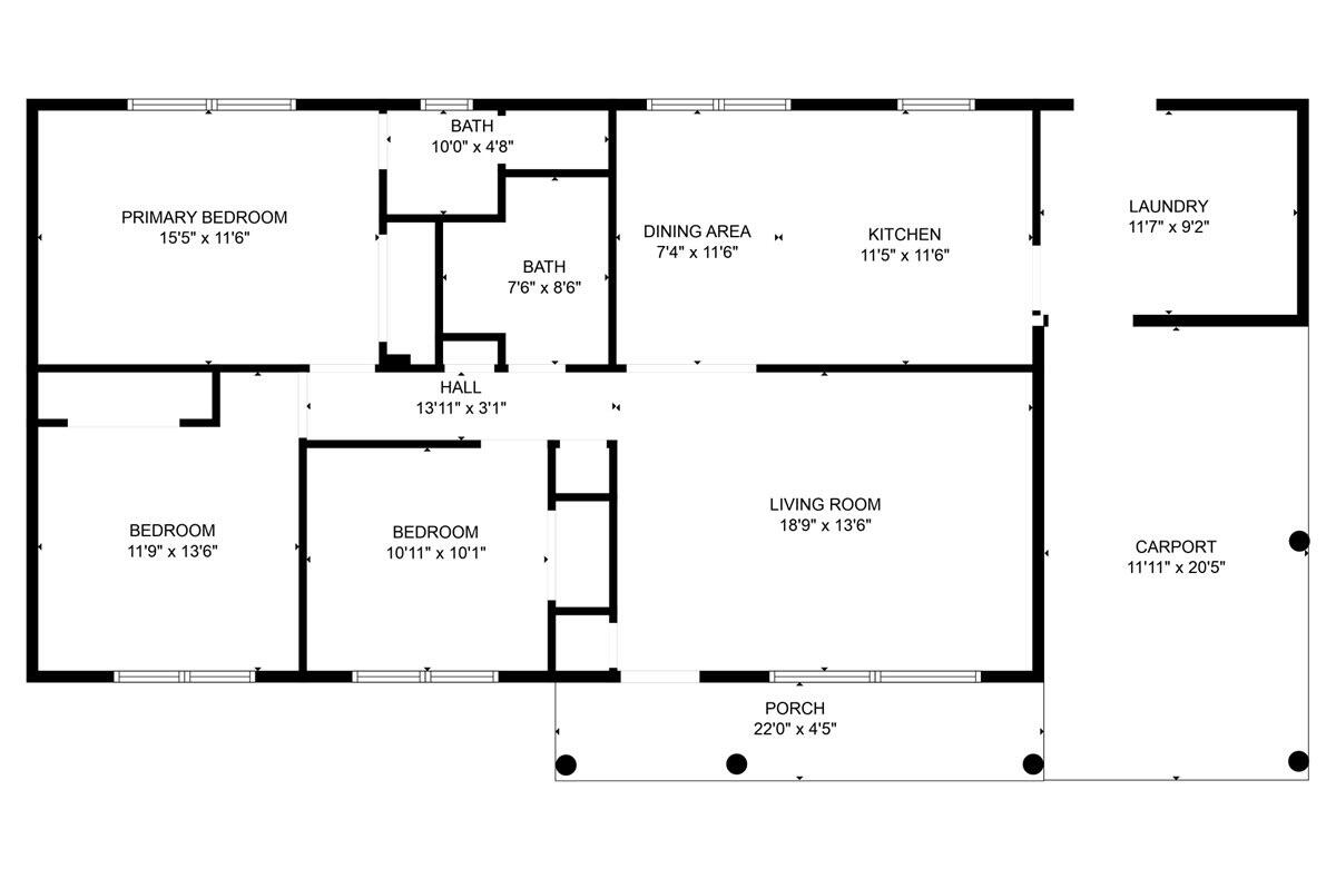 3065 Aplin Road Crestview, FL 32539 - Photo 35 of 35 01-Floor Plan