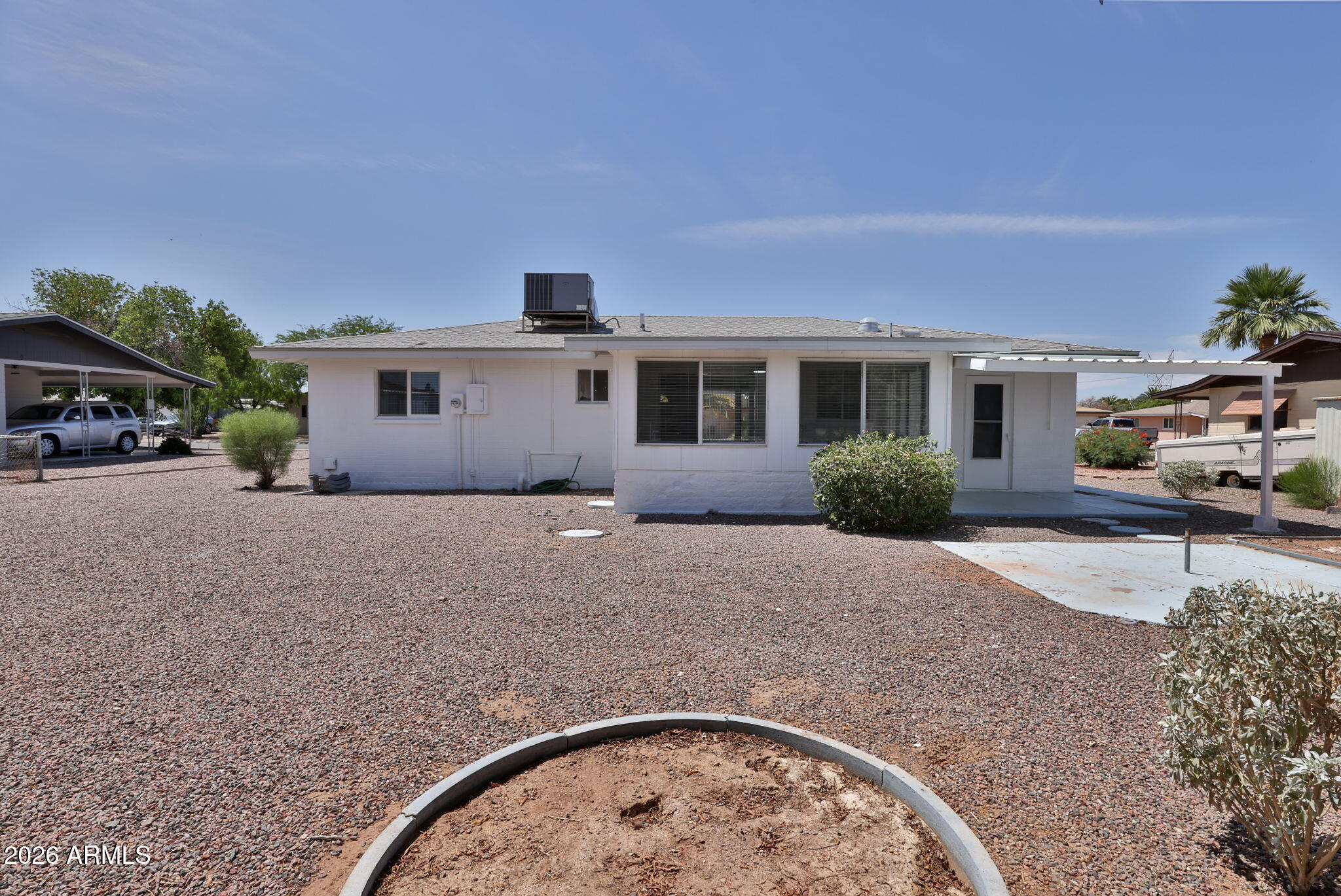 5510 East Dallas Street Mesa, AZ 85205 - Photo 23 of 24 a house view with a outdoor space