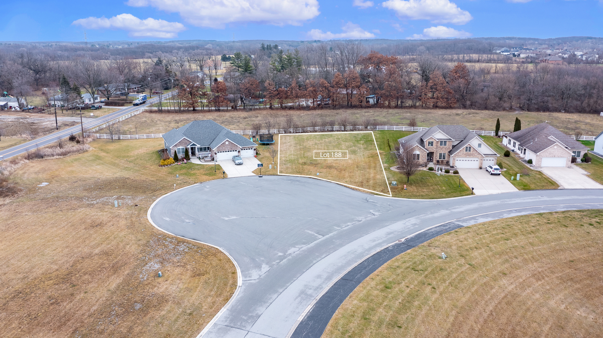 8312 Doubletree Drive North Winfield, IN 46307 - Photo 7 of 31 an aerial view of a swimming pool