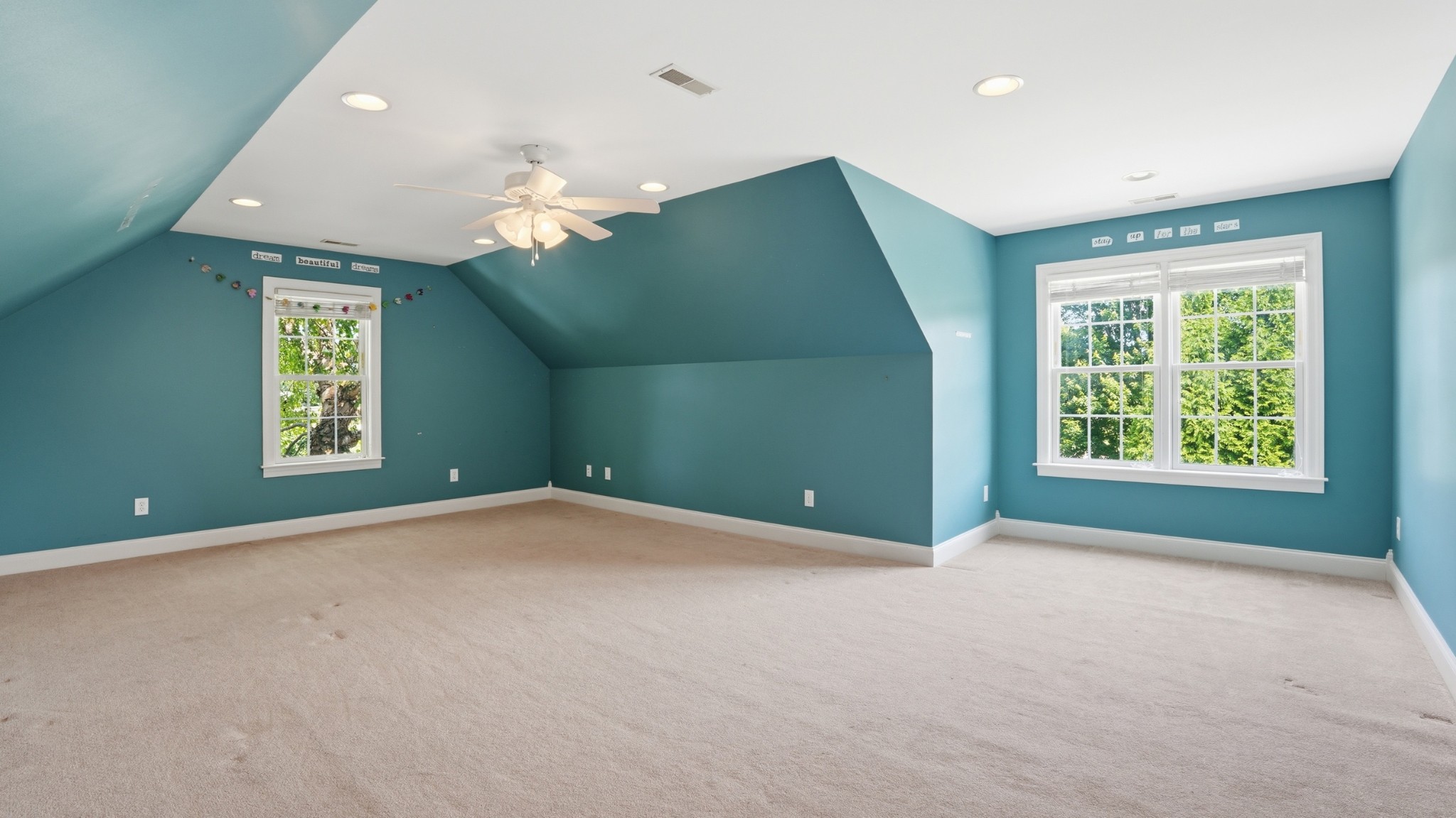 292 Ridgecrest Drive Winchester, TN 37398 - Photo 44 of 62 an empty room with a window and chandelier fan