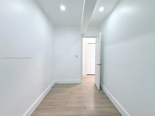 a view of a small space