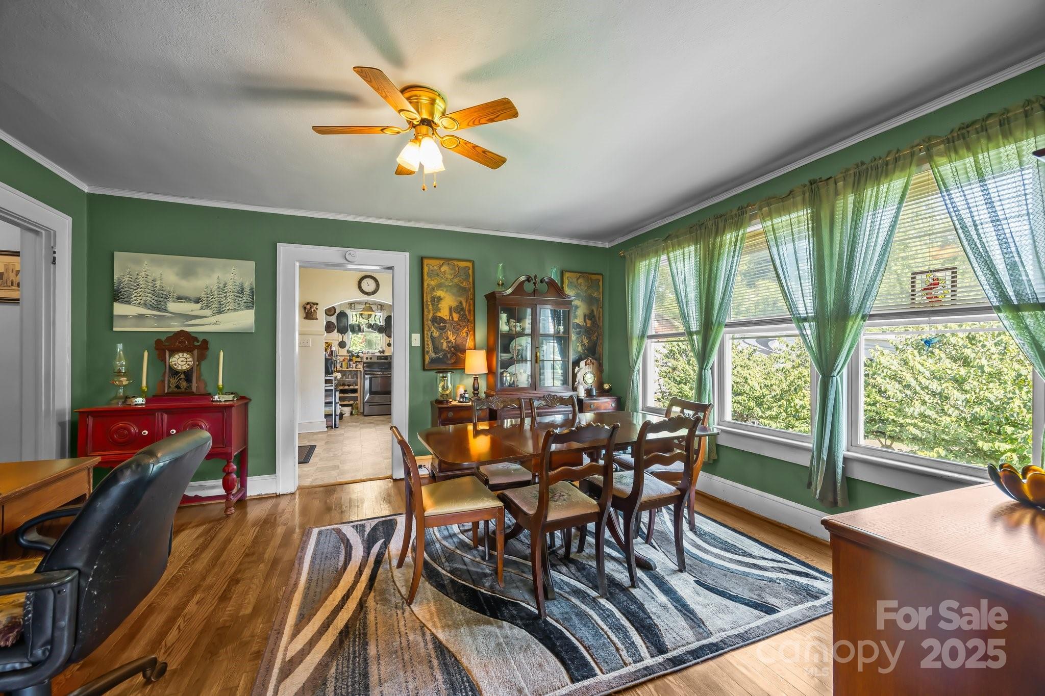 2401 Highway 181 Morganton, NC 28655 - Photo 7 of 17 a view of a dining room with furniture window and outside view