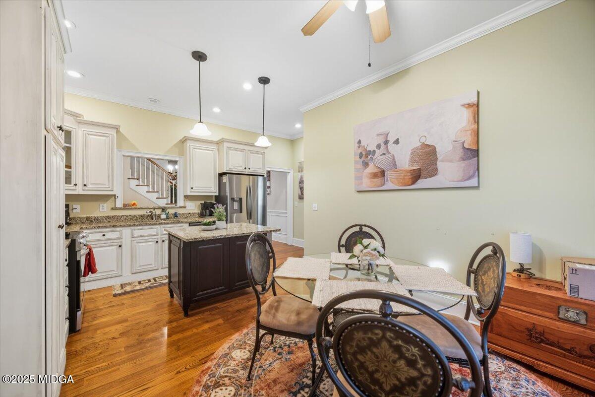 855 Tufthunter Macon, GA 31210 - Photo 24 of 38 a view of a kitchen with a sink cabinets and wooden floor