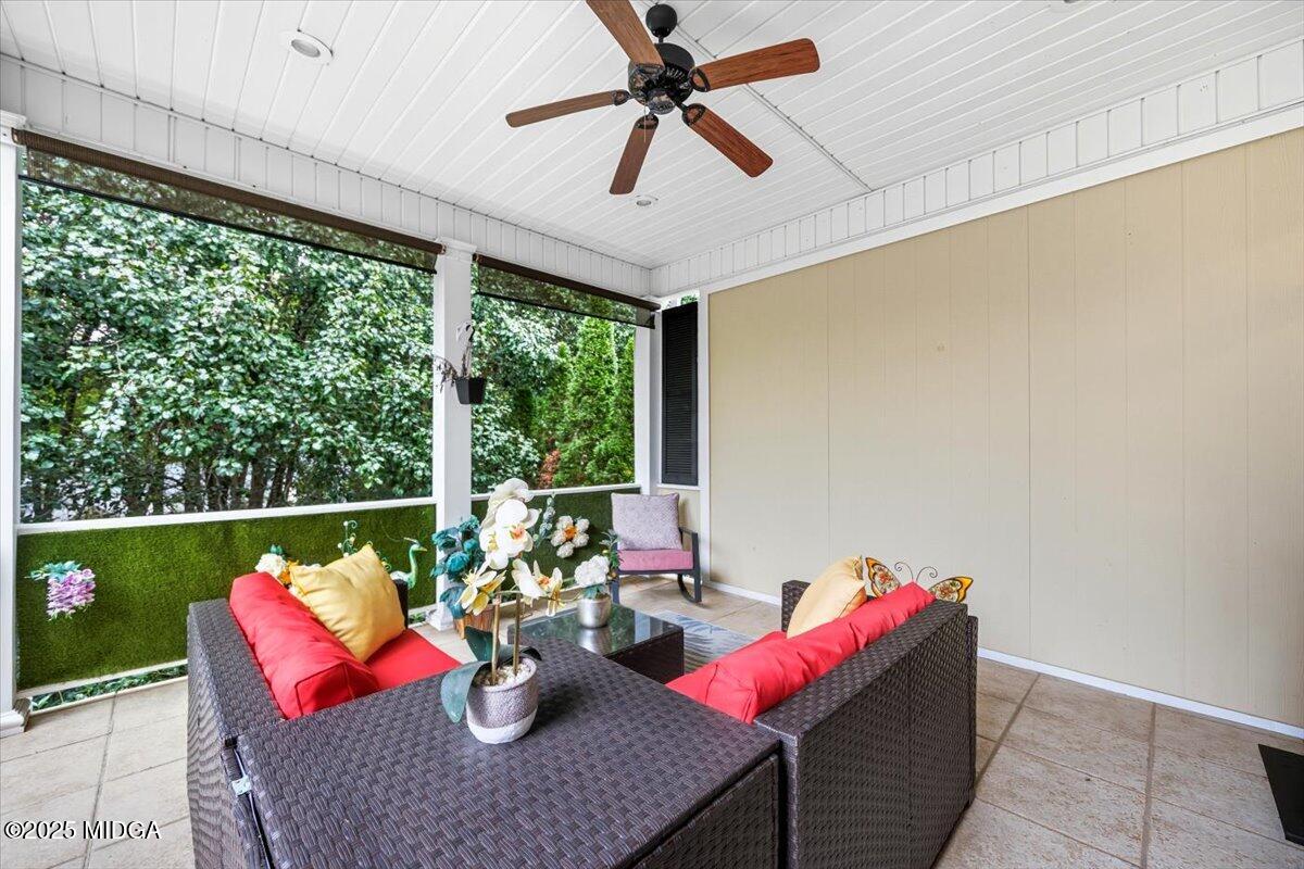 855 Tufthunter Macon, GA 31210 - Photo 26 of 38 a outdoor dining space with furniture and garden view