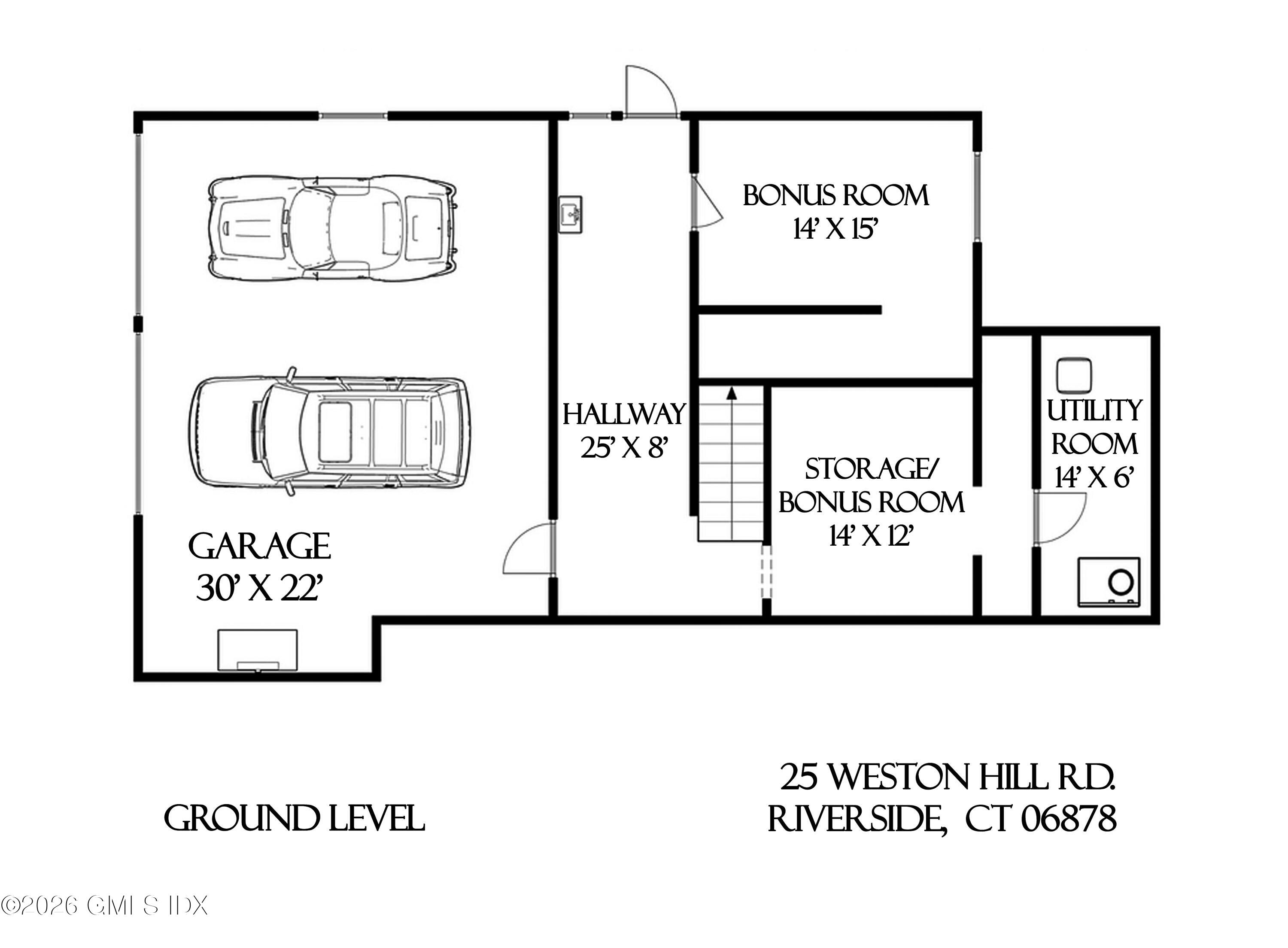 25 Weston Hill Road Riverside, CT 06878 - Photo 26 of 26 25 WH LL FP