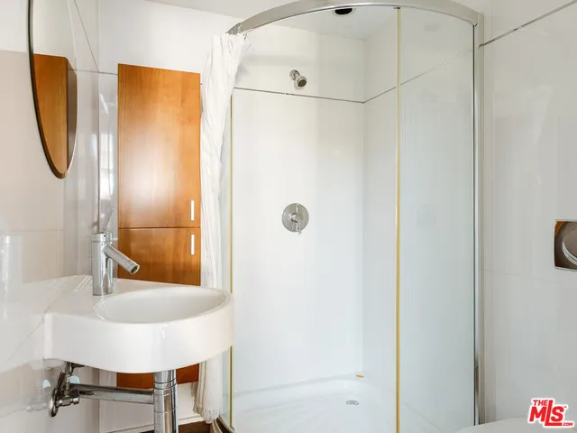 a view of a very nice looking dining room with furniture