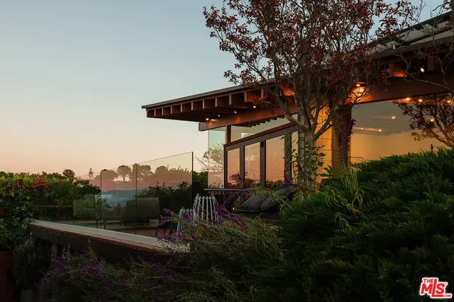 a view of a city with a mountain