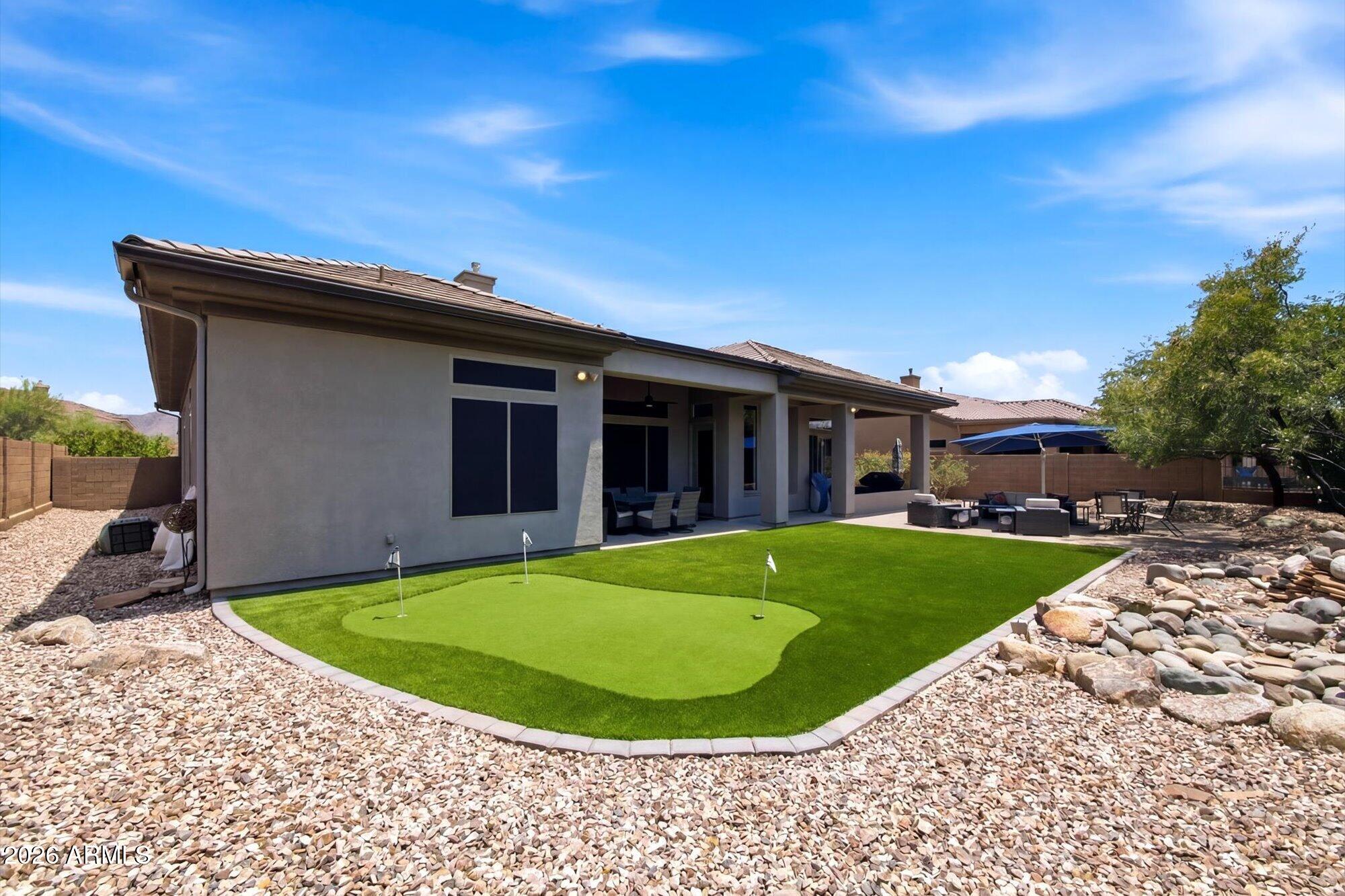 41606 North Anthem Ridge Drive Phoenix, AZ 85086 - Photo 30 of 52 30-Backyard putting green