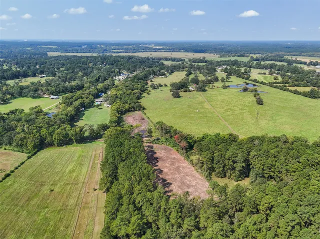 a view of a city with an ocean