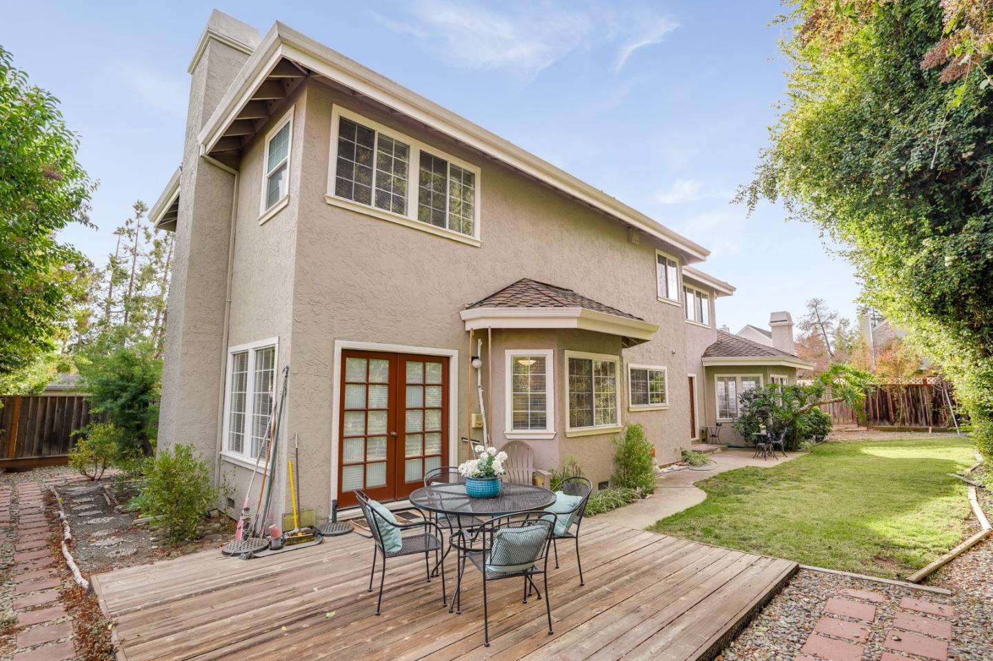 1383 Van Dusen Lane Campbell, CA 95008 - Photo 45 of 58 a patio with sofas table and chairs