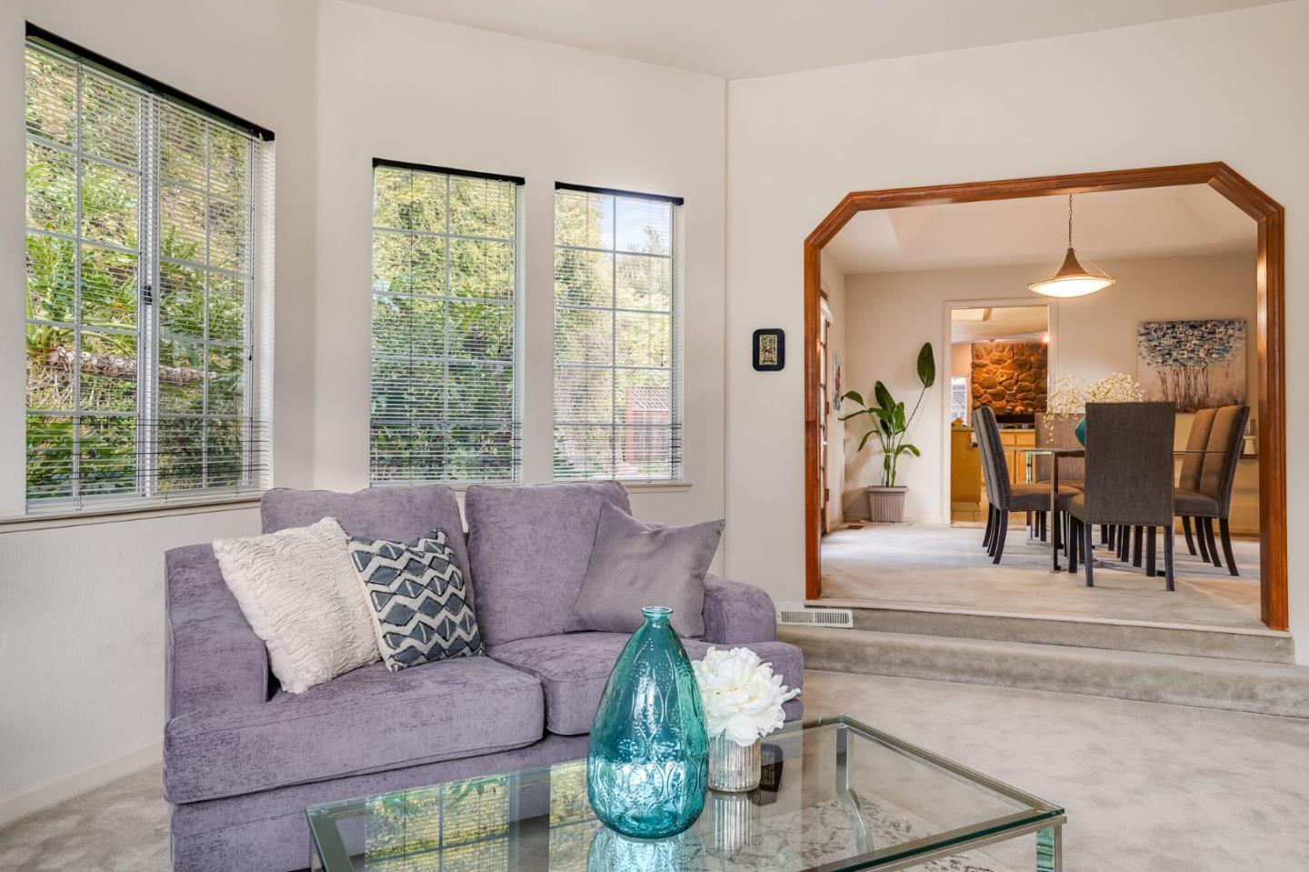1383 Van Dusen Lane Campbell, CA 95008 - Photo 7 of 58 a living room with furniture and a large window
