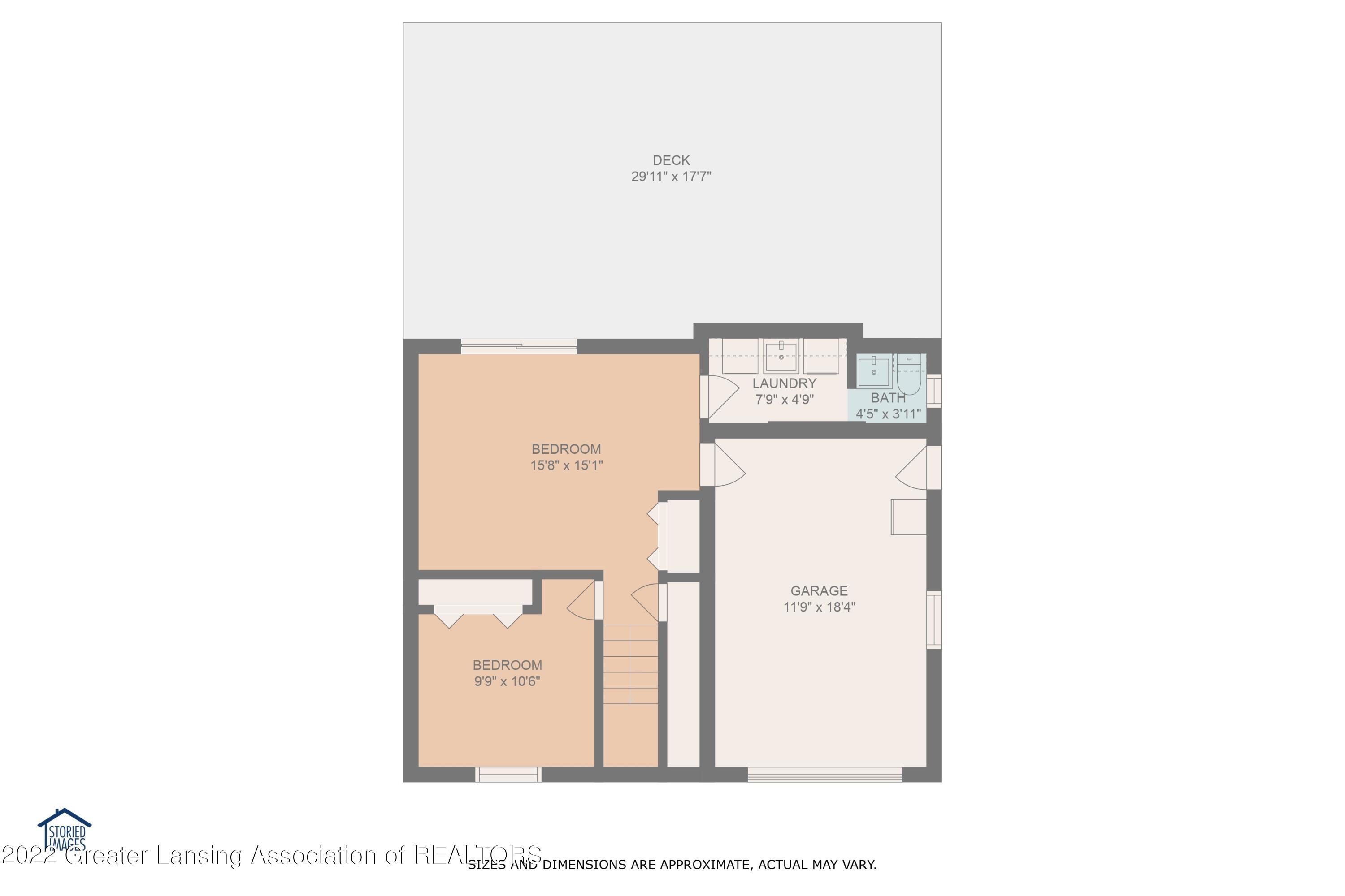 15467 Webster Road Bath, MI 48808 - Photo 45 of 46 1st_floor_dimensions_15467_webster_rd___