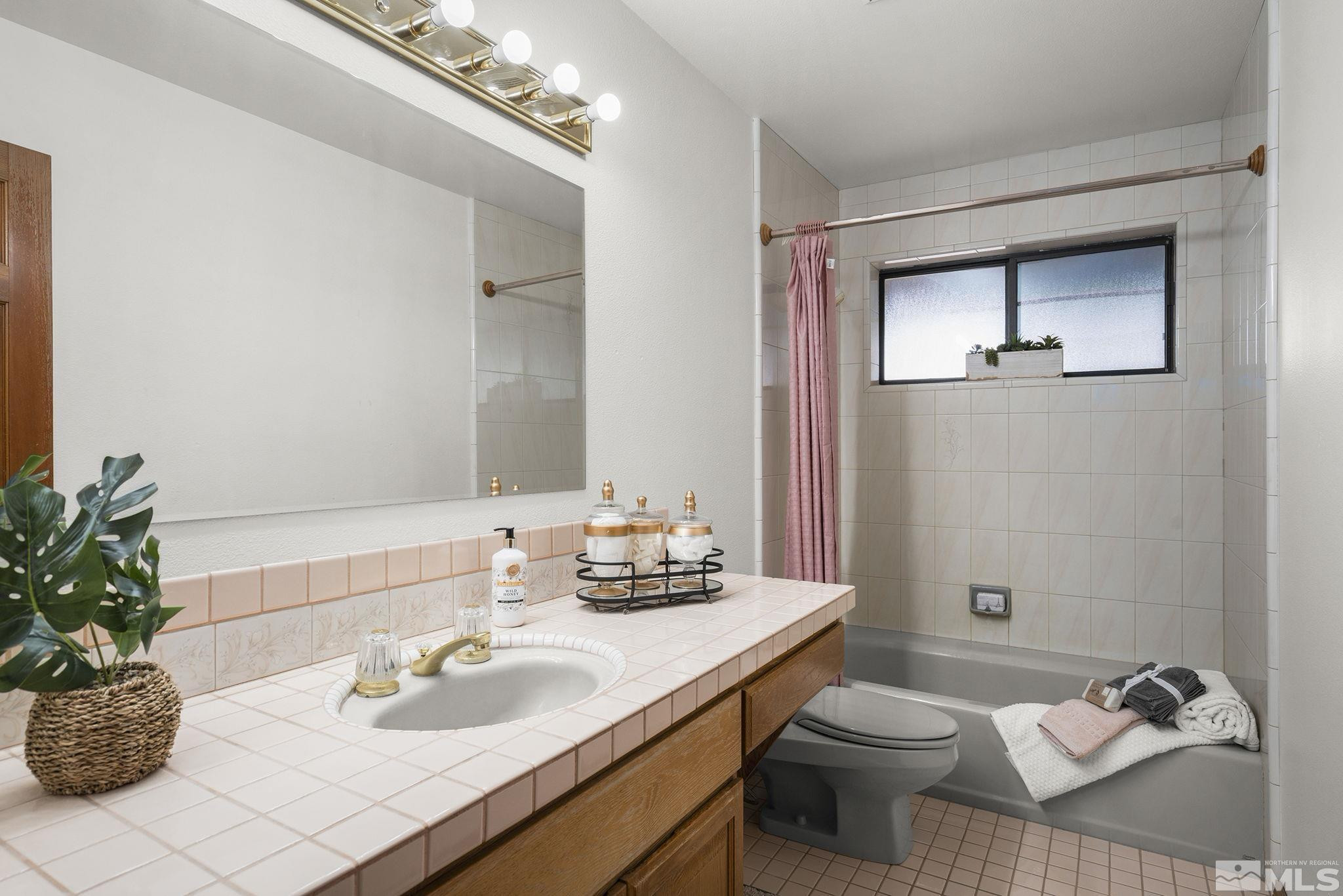 80 Cassas Court Reno, NV 89511 - Photo 30 of 40 a bathroom with a sink toilet and mirror