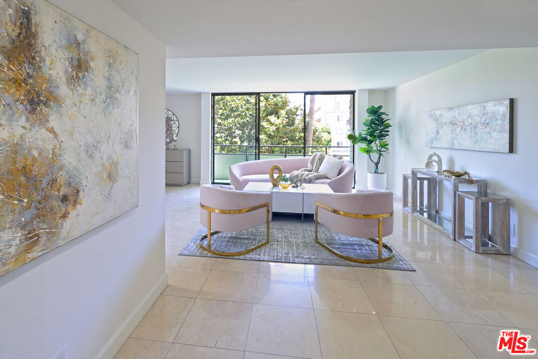 10535 Wilshire Boulevard, Unit 414 Los Angeles, CA 90024 - Photo 16 of 41 a outdoor space with the couches and dining table chair