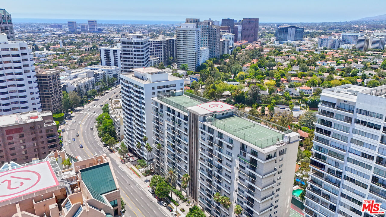 10535 Wilshire Boulevard, Unit 414 Los Angeles, CA 90024 - Photo 19 of 41 a city view with tall buildings