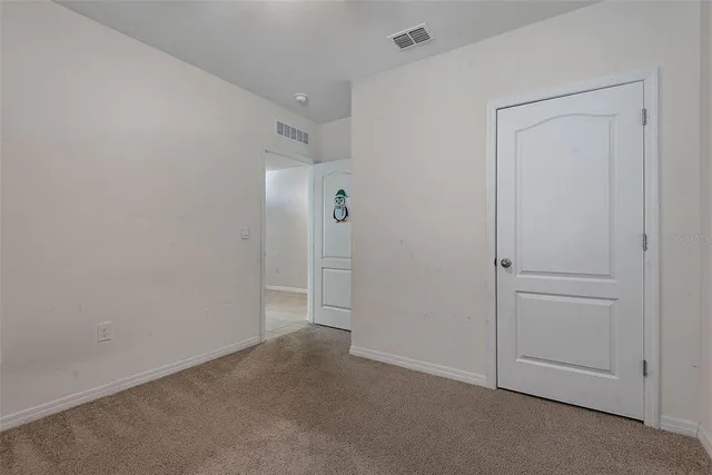 a house view with garden space