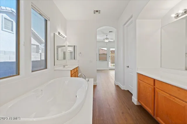 a view of small space with racks on the wall