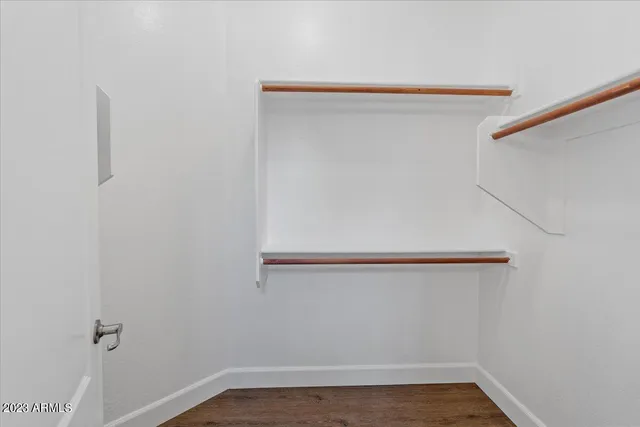 a view of a lake with couches