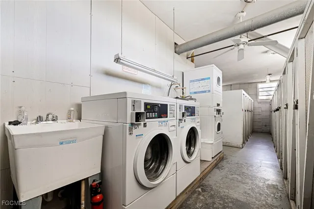 wooden building with glass door