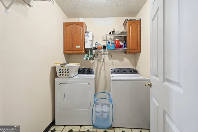 a room with storage and utility