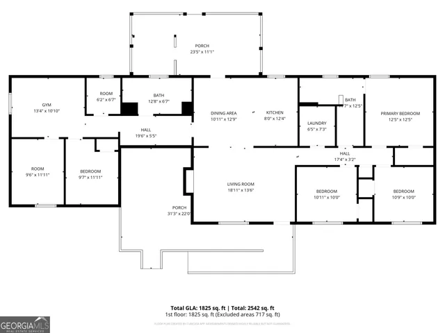 a picture of floor plan