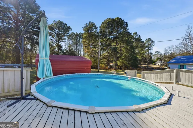 a view of outdoor space and yard