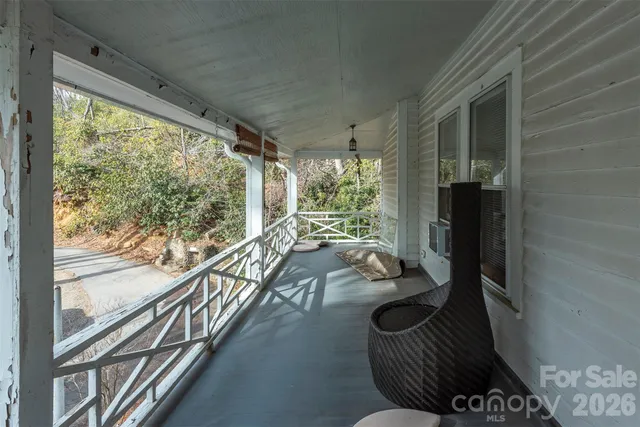 a view of balcony and patio