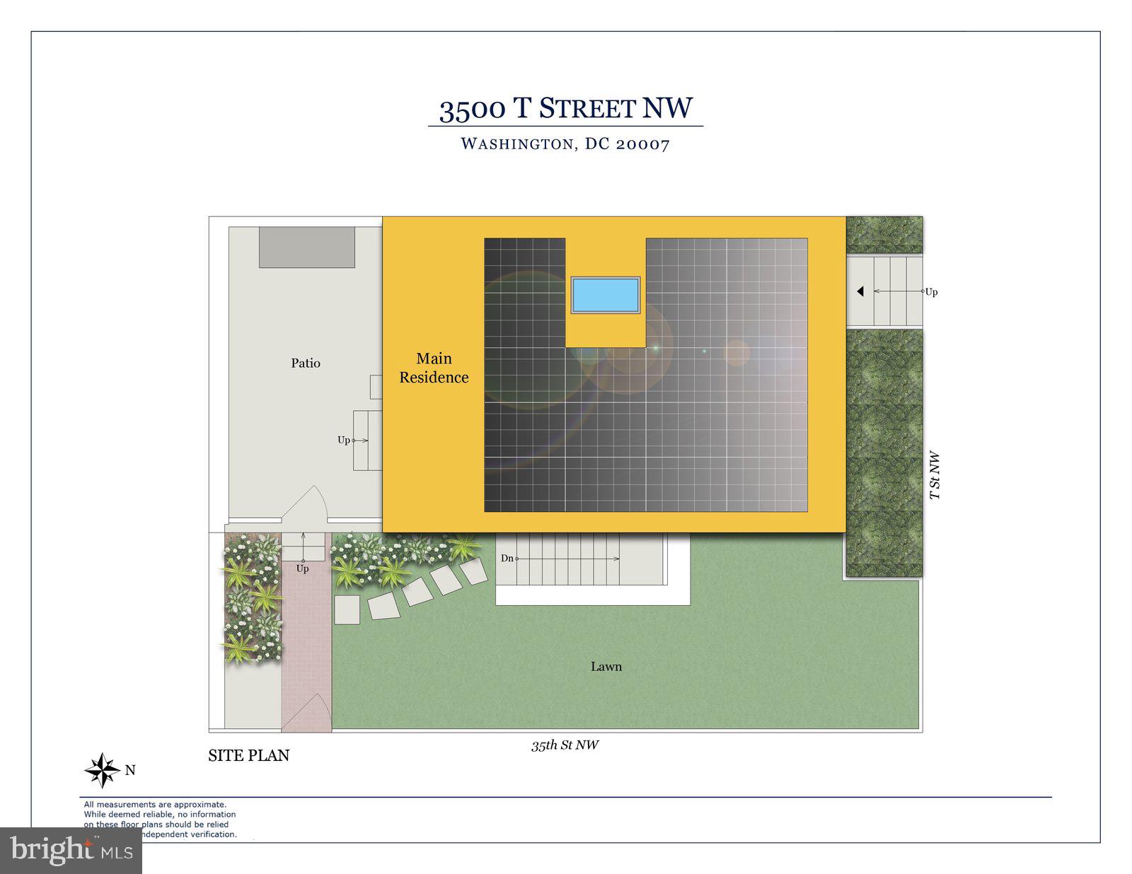 3500 T Street Northwest Washington, DC 20007 - Photo 21 of 22 3500 T St NW Site Plan