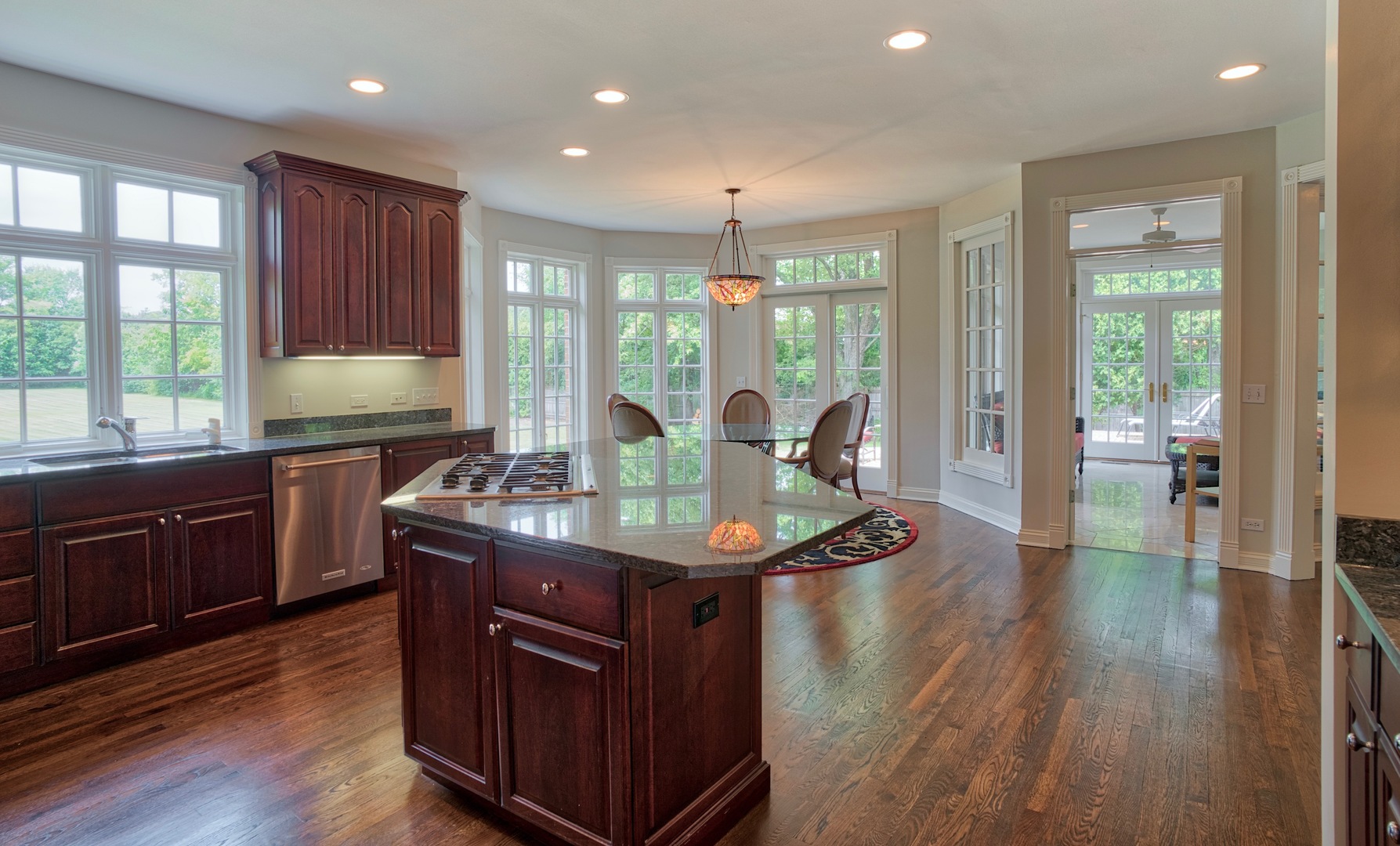 1830 Telegraph Road Lake Forest, IL 60045 - Photo 7 of 31 a room with wooden floors and wooden cabinets