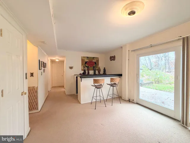 a house with trees in front of it