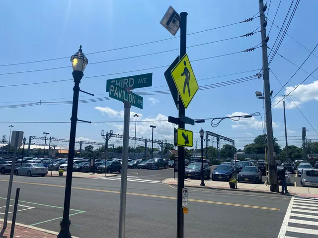 a view of a city from a balcony