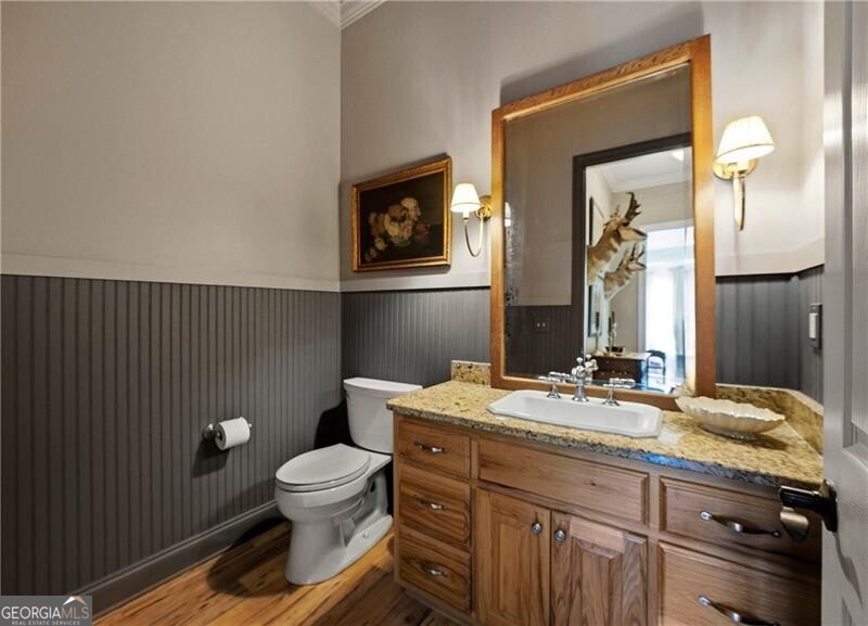 619 Hamp Mill Road Dahlonega, GA 30533 - Photo 42 of 118 powder room on main