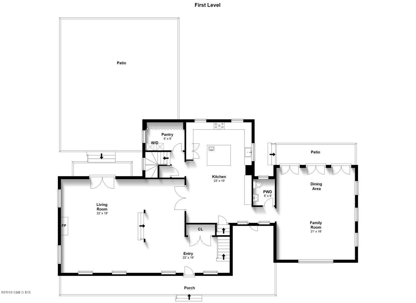 134 Shore Road Old Greenwich, CT 06870 - Photo 20 of 23 First Floor