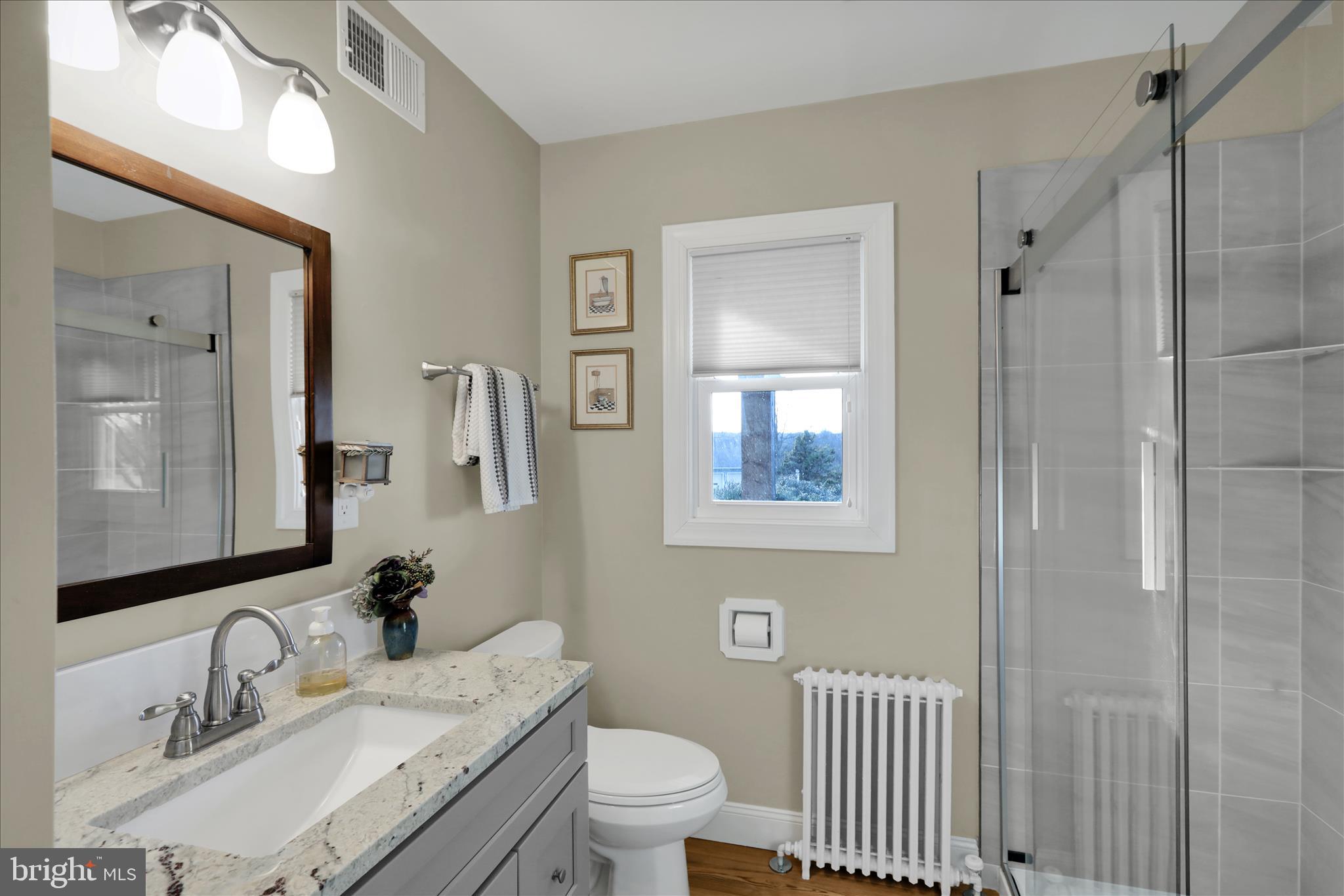 303 Gates Road Hershey, PA 17033 - Photo 23 of 53 a bathroom with a sink vanity granite and toilet