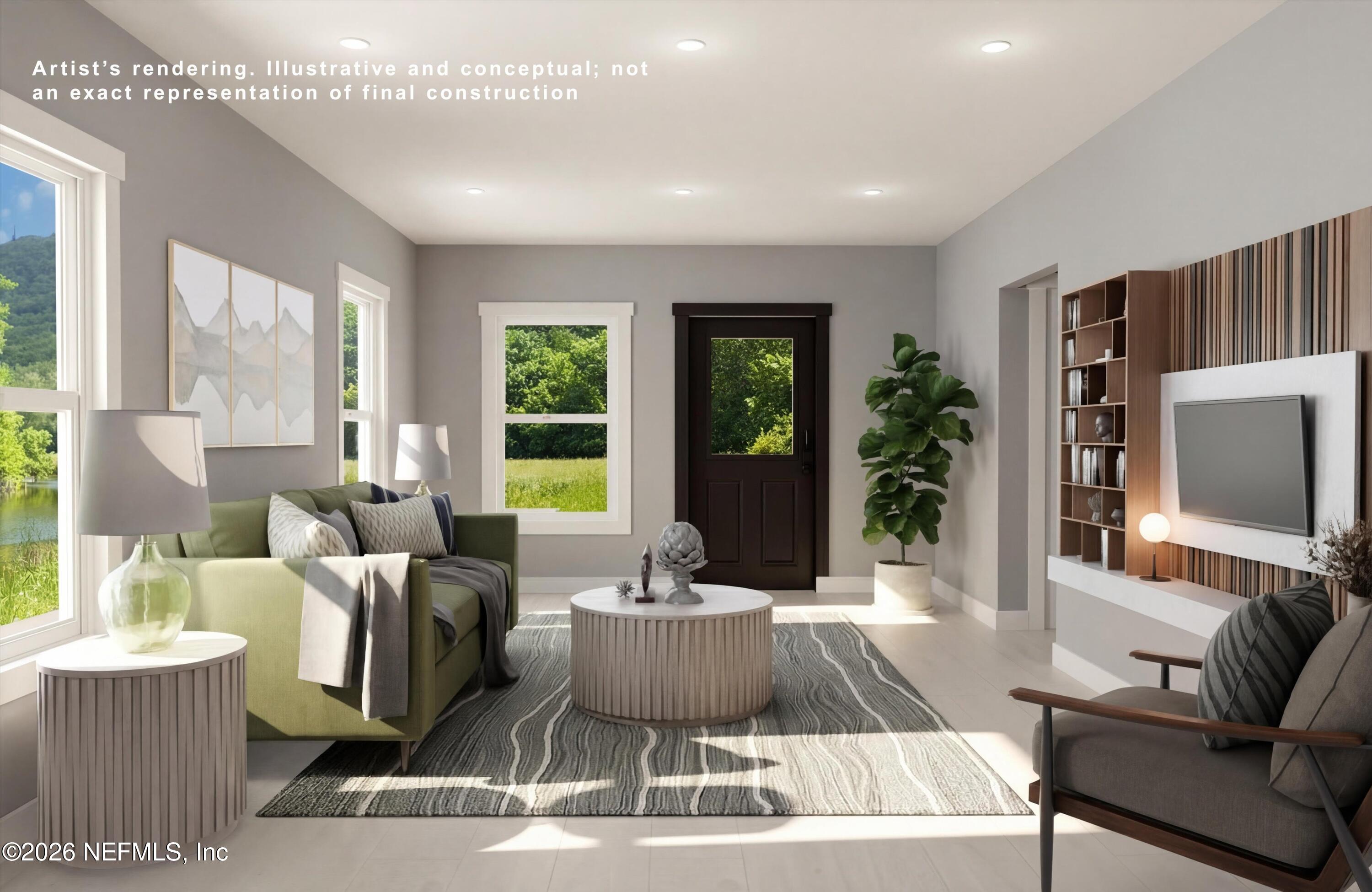 0 Nelsons Point, Unit PARCEL 000 Keystone Heights, FL 32656 - Photo 4 of 29 a living room with furniture and a flat screen tv