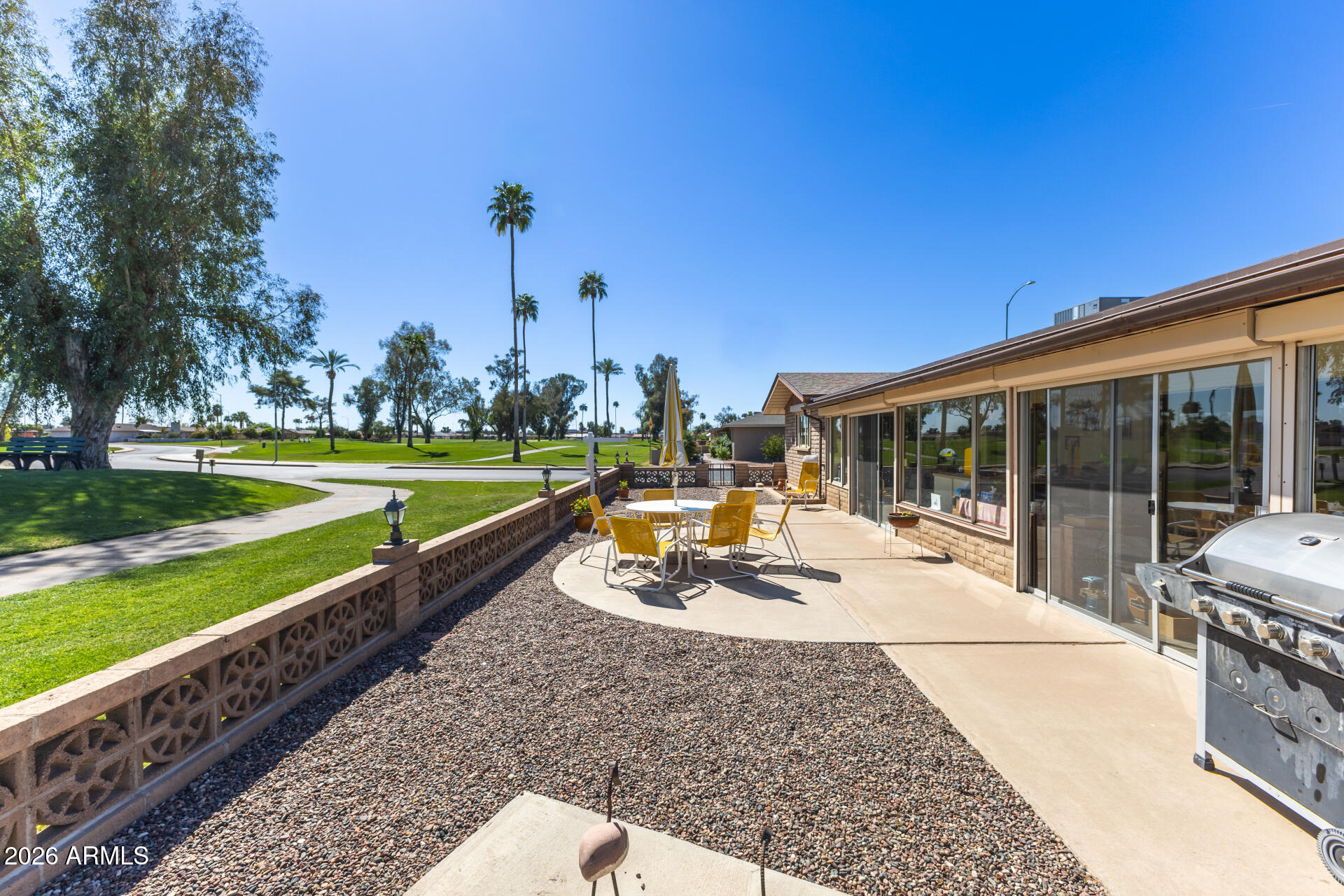 955 South Rochester Mesa, AZ 85206 - Photo 1 of 32 a view of a house with garden and patio