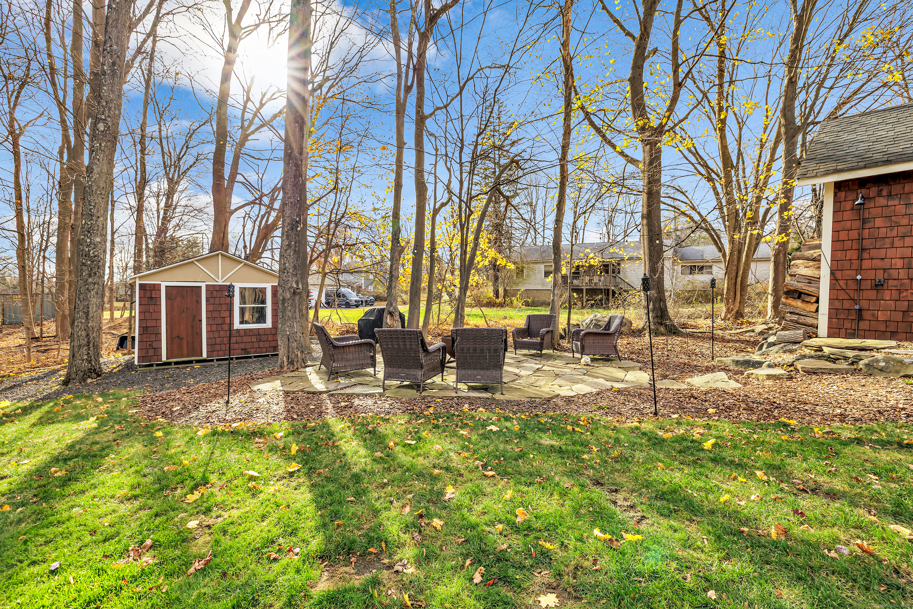 3 Great Meadow Road Danbury, CT 06811 - Photo 4 of 40 a view of a house with backyard porch and sitting area