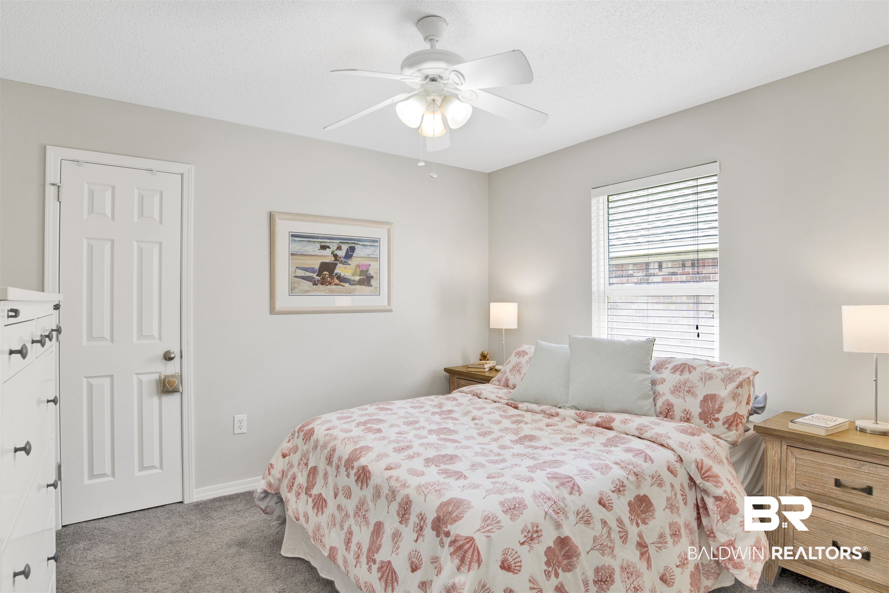 1044 Amazon Drive Foley, AL 36535 - Photo 6 of 29 Bedroom with carpet and ceiling fan